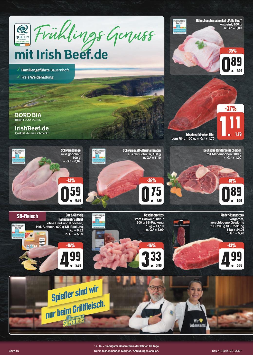 Edeka Prospekt ab Montag - Sachsen Seite 18