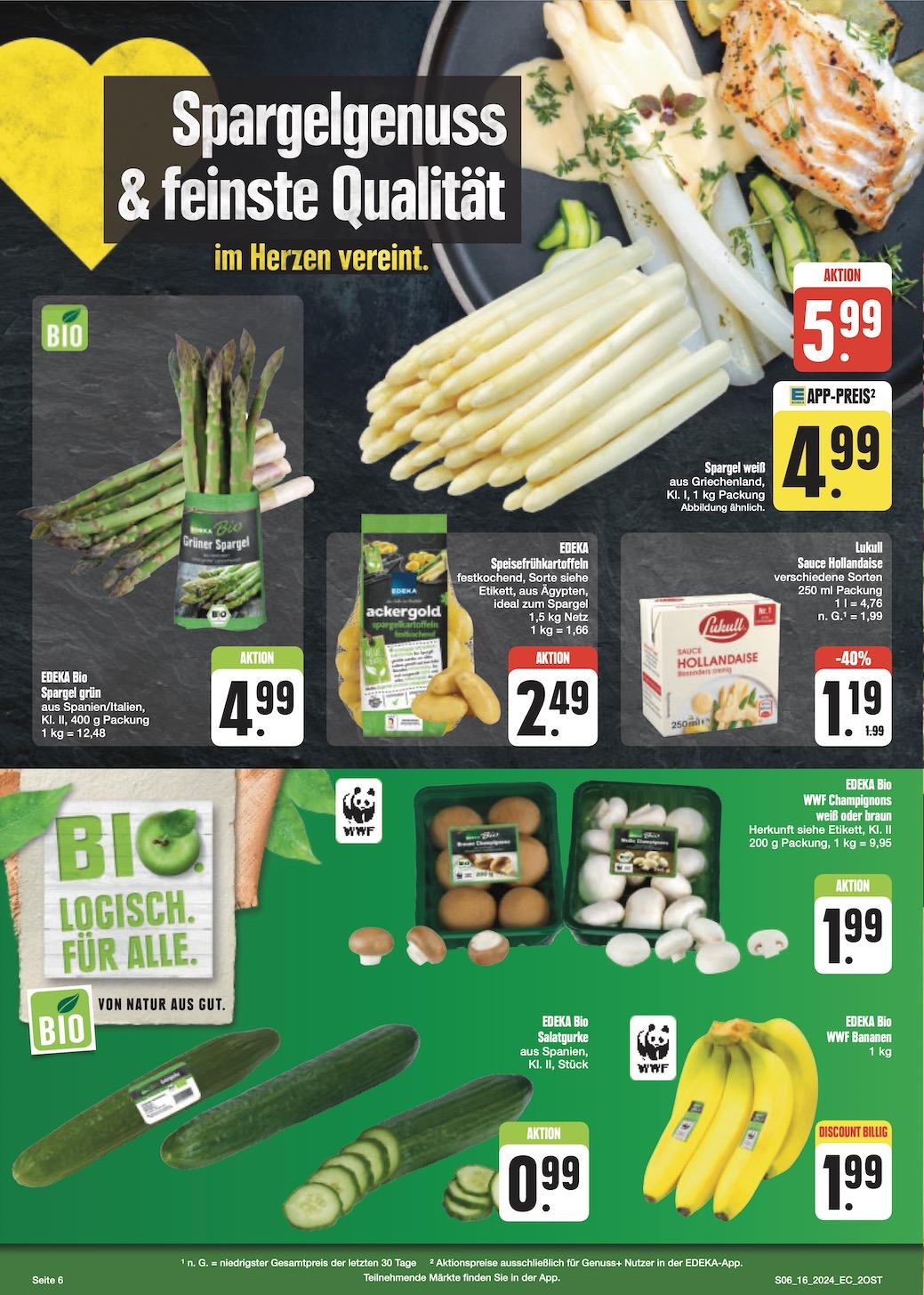 Edeka Prospekt ab Montag - Sachsen Seite 8