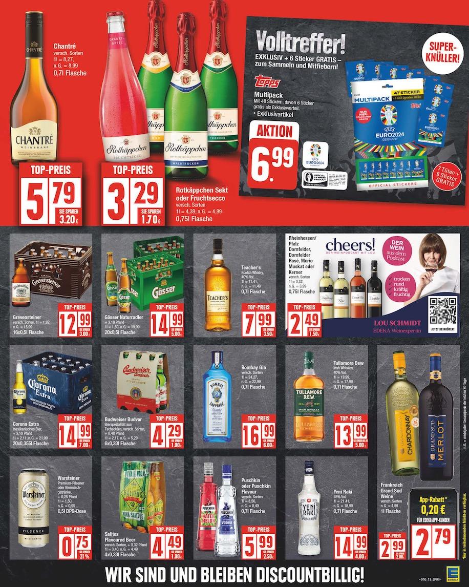 Edeka Prospekt ab Montag - Berlin Seite 13