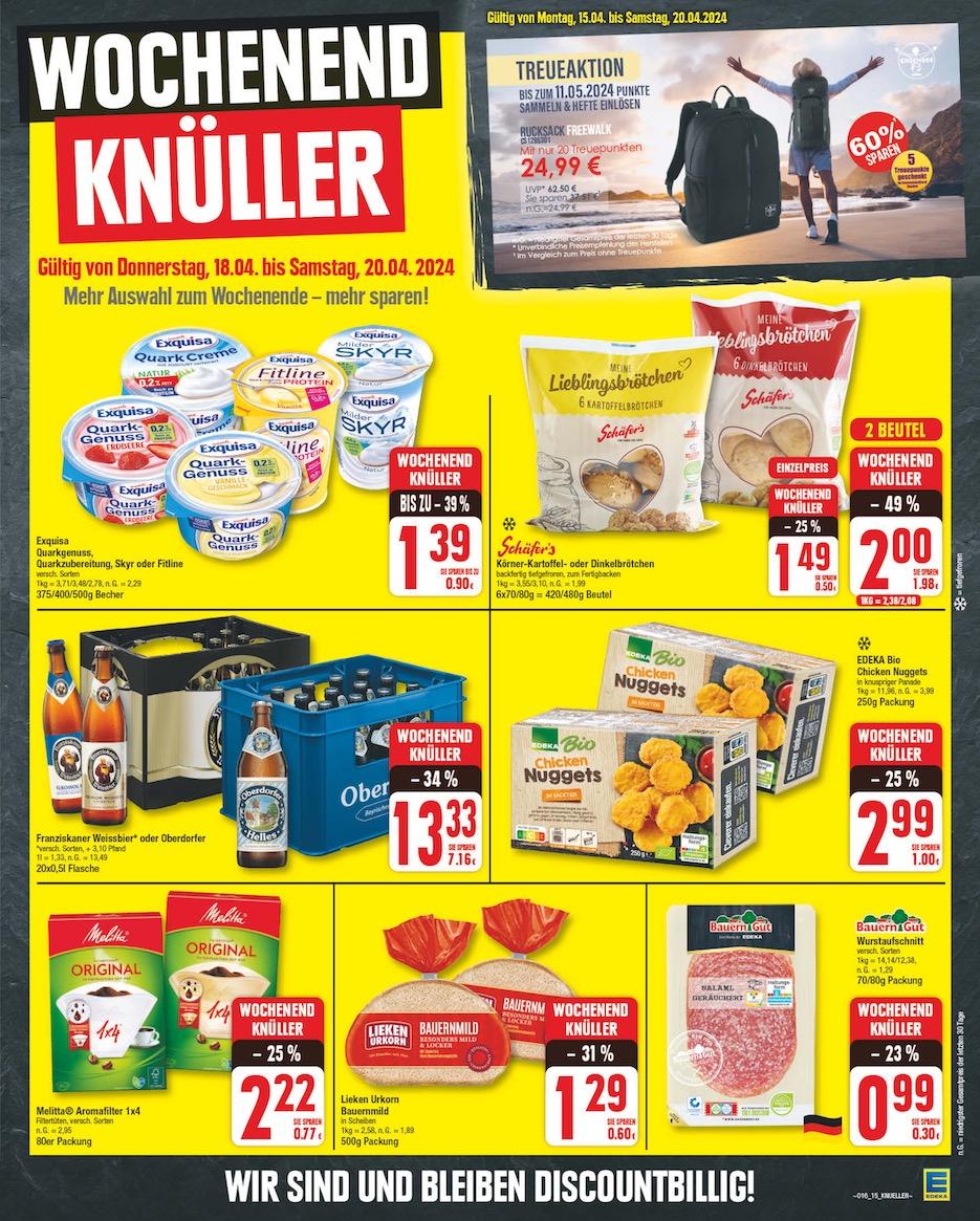 Edeka Prospekt ab Montag - Brandenburg Seite 15