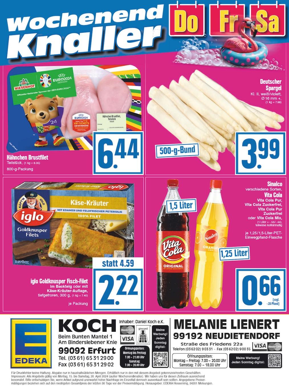 Edeka Prospekt ab Montag - Thüringen Seite 16