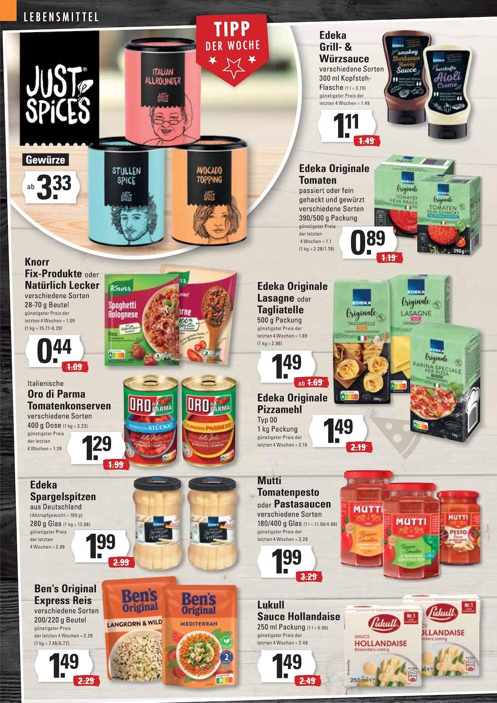 Edeka Prospekt ab Montag - Hamburg Seite 10