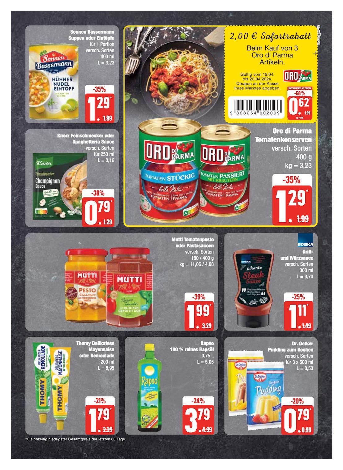 Edeka Prospekt ab Montag - Schleswig - Holstein Seite 13