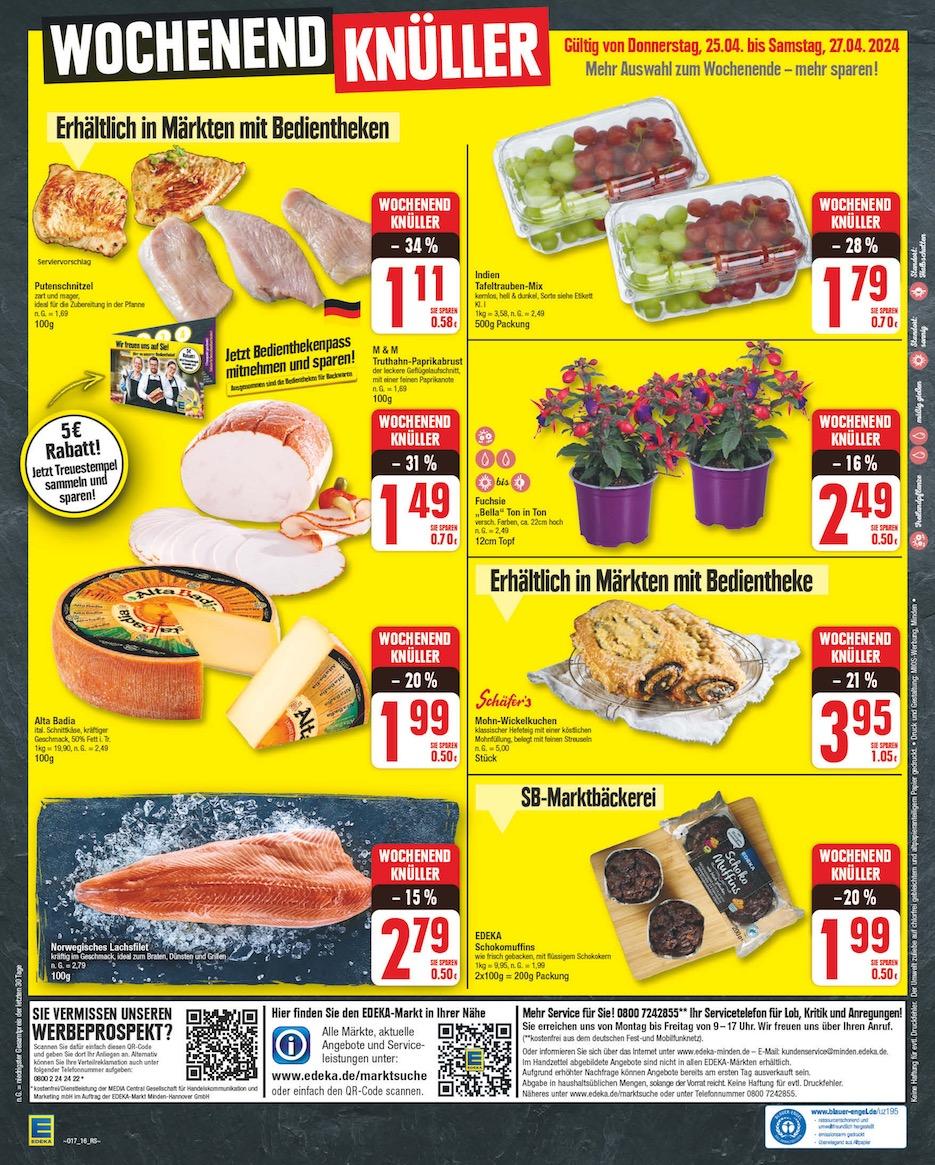 Edeka Prospekt ab Montag - Niedersachsen Seite 16