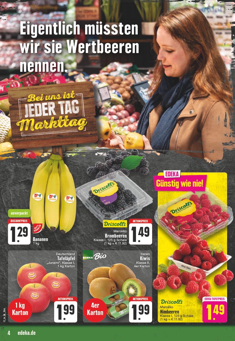 Edeka Prospekt ab Montag - Nordrhein - Westfalen Seite 4