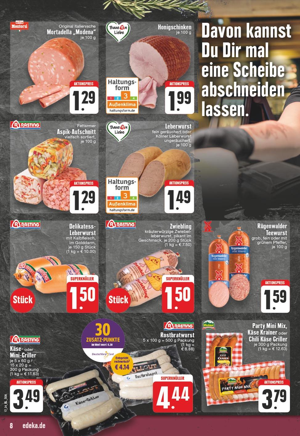 Edeka Prospekt ab Montag - Nordrhein - Westfalen Seite 8