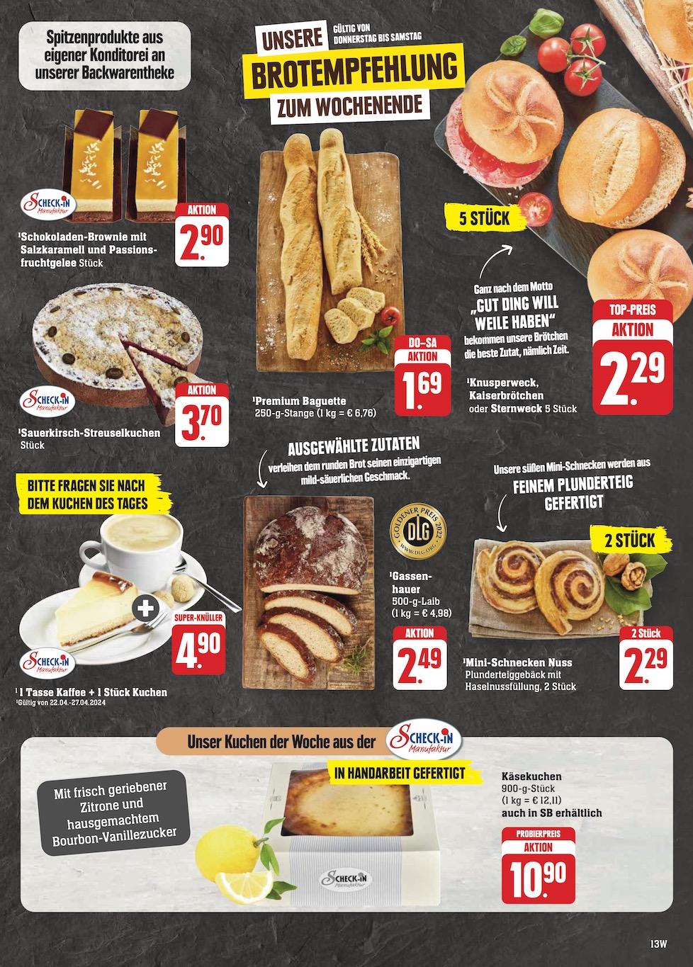 Edeka Prospekt ab Montag - Hessen Seite 13