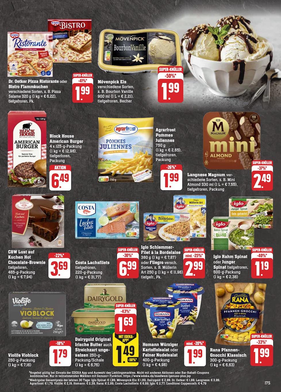 Edeka Prospekt ab Montag - Hessen Seite 17