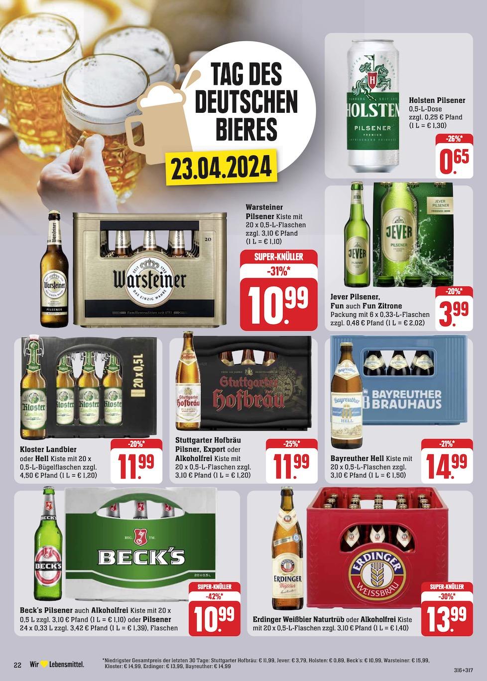 Edeka Prospekt ab Montag - Baden - Württemberg Seite 28