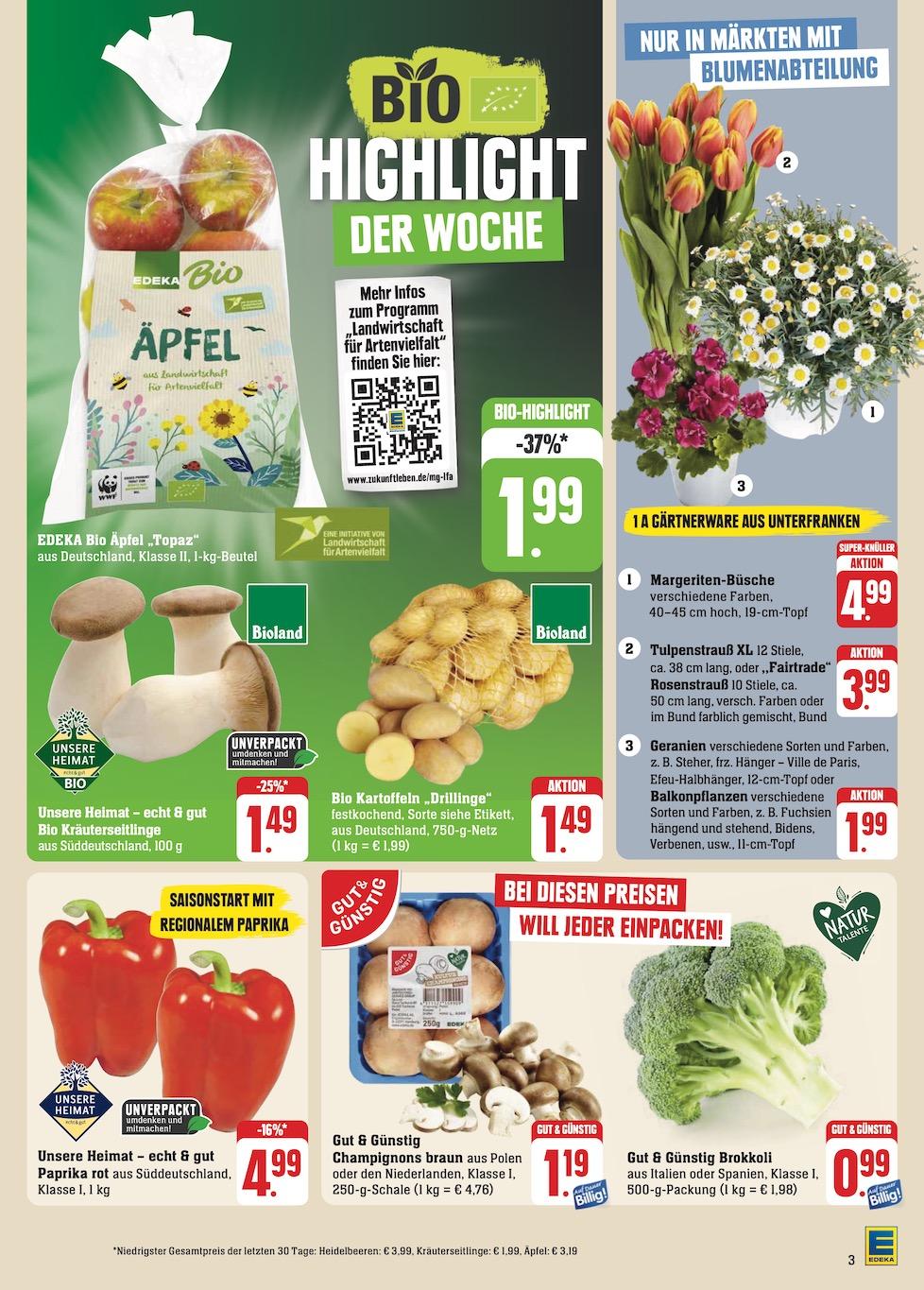 Edeka Prospekt ab Montag - Baden - Württemberg Seite 3