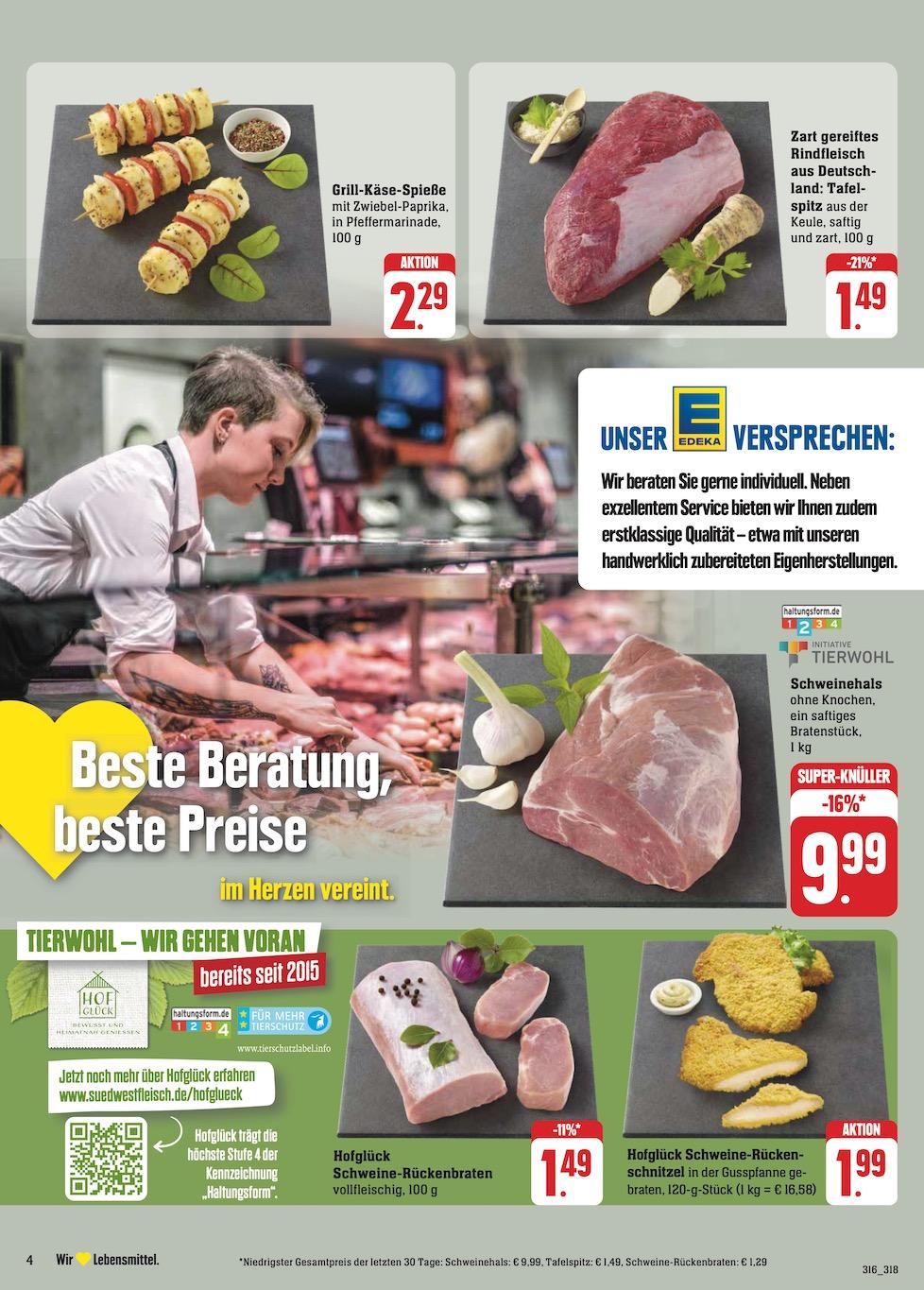 Edeka Prospekt ab Montag - Baden - Württemberg Seite 4