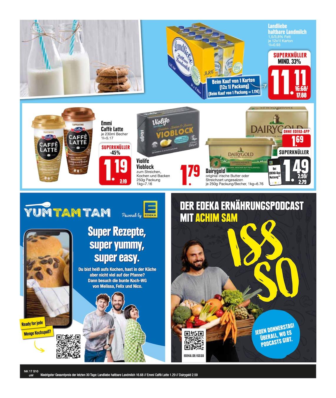 Edeka Prospekt ab Montag - Bayern Süd Seite 10
