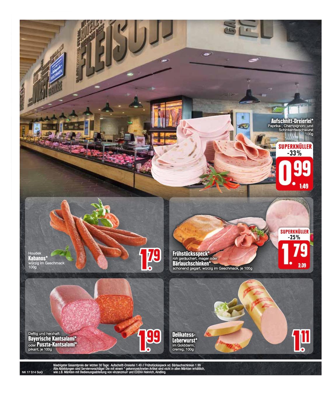 Edeka Prospekt ab Montag - Bayern Süd Seite 14
