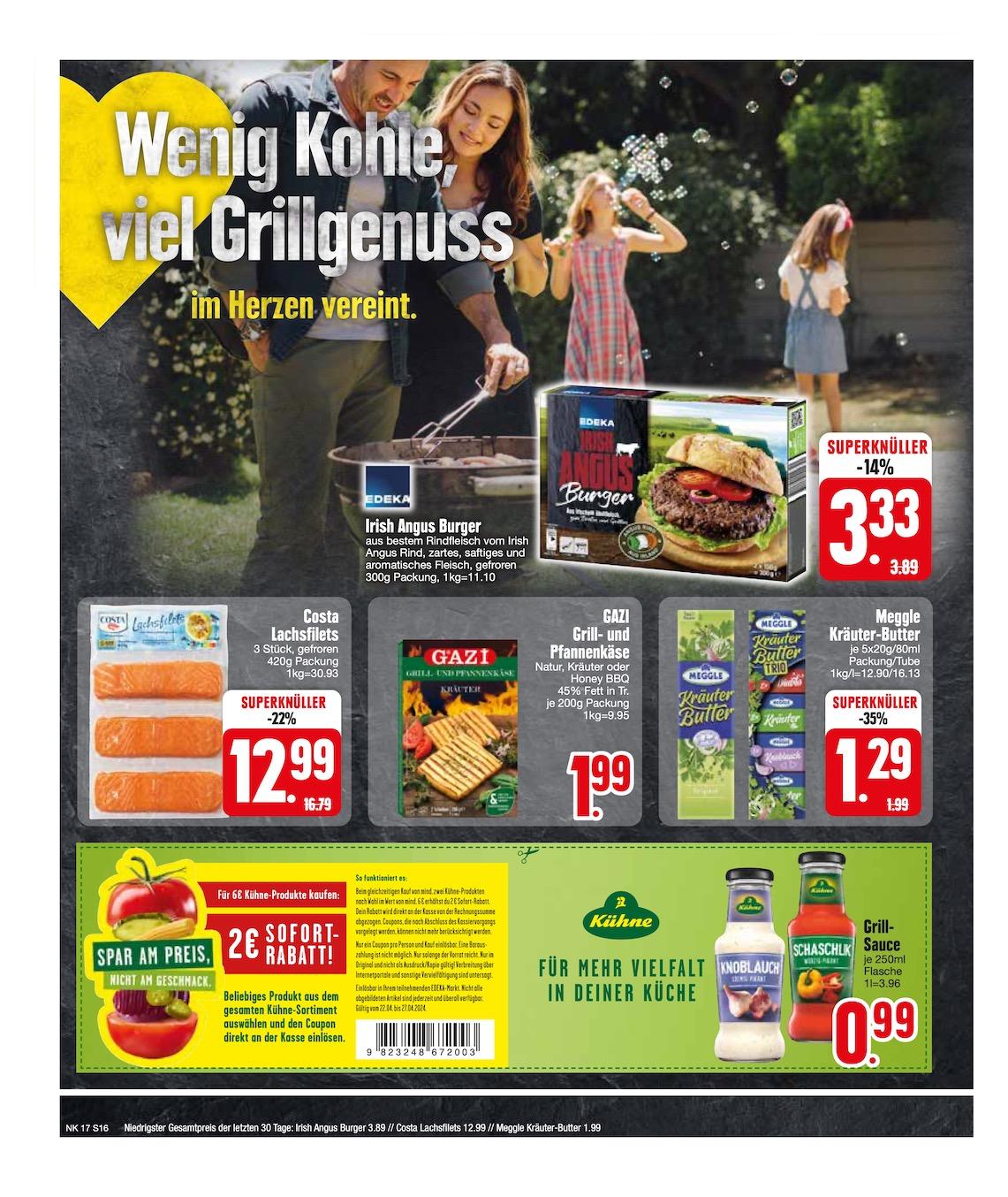 Edeka Prospekt ab Montag - Bayern Süd Seite 16