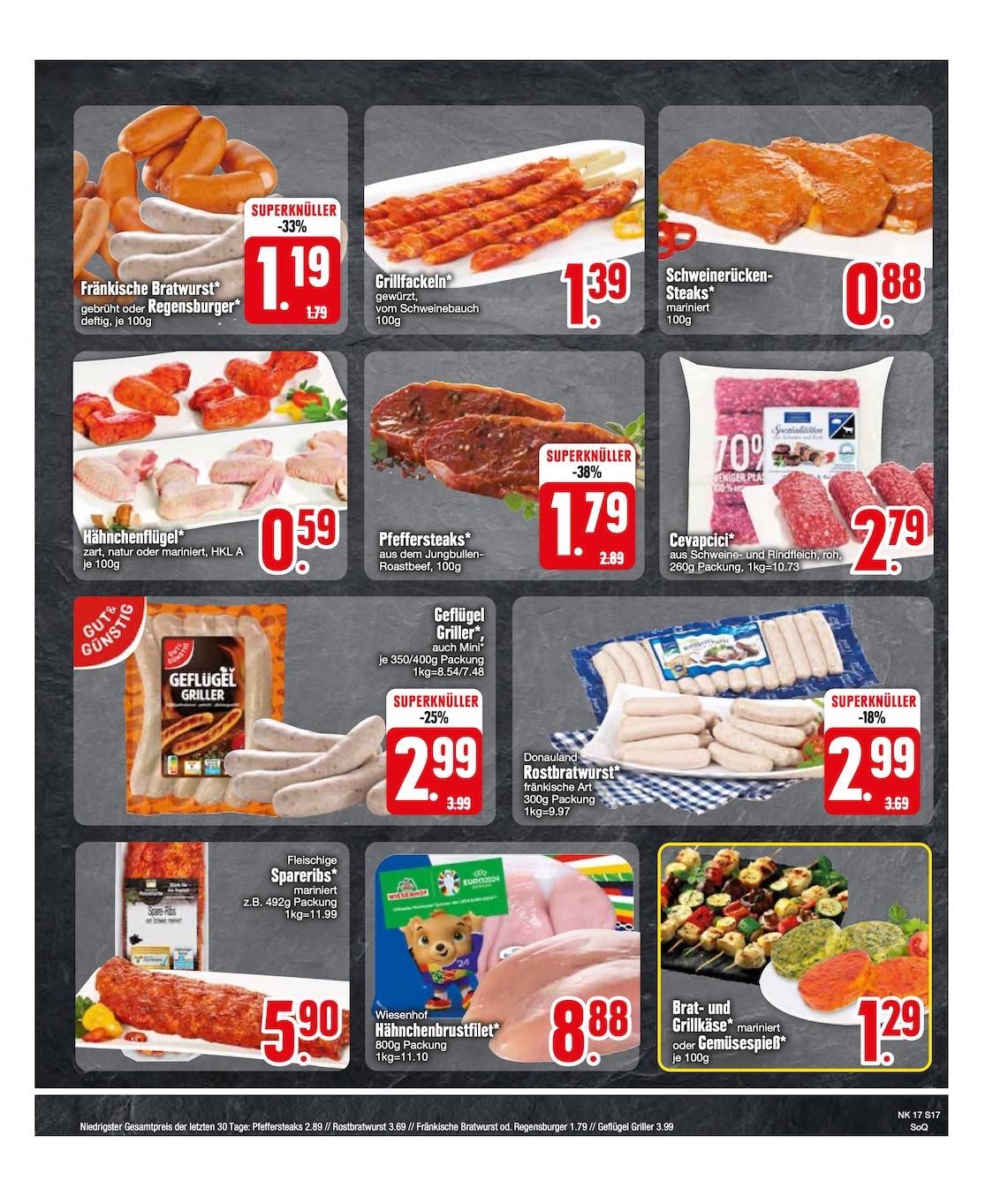 Edeka Prospekt ab Montag - Bayern Süd Seite 17