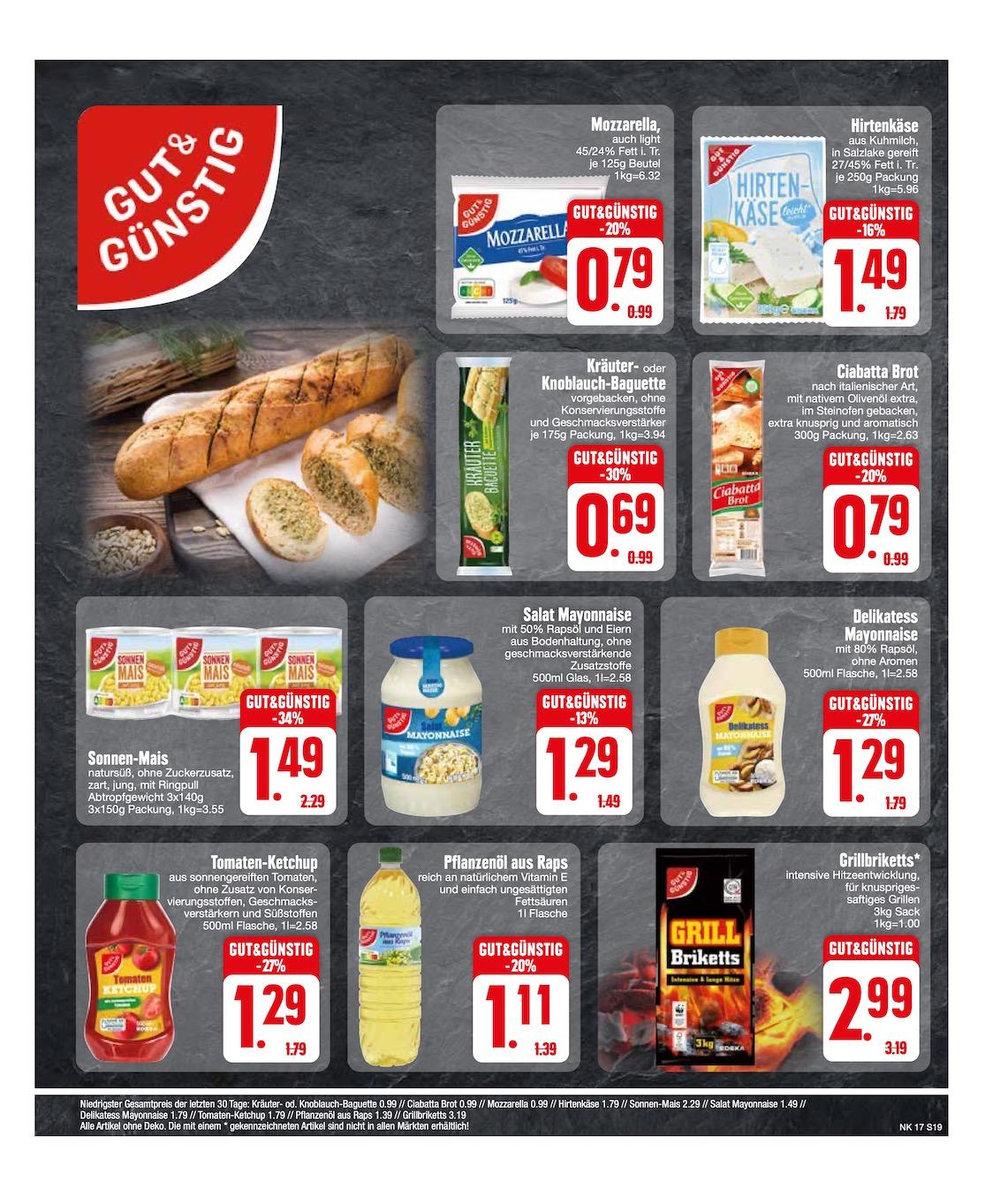 Edeka Prospekt ab Montag - Bayern Süd Seite 19