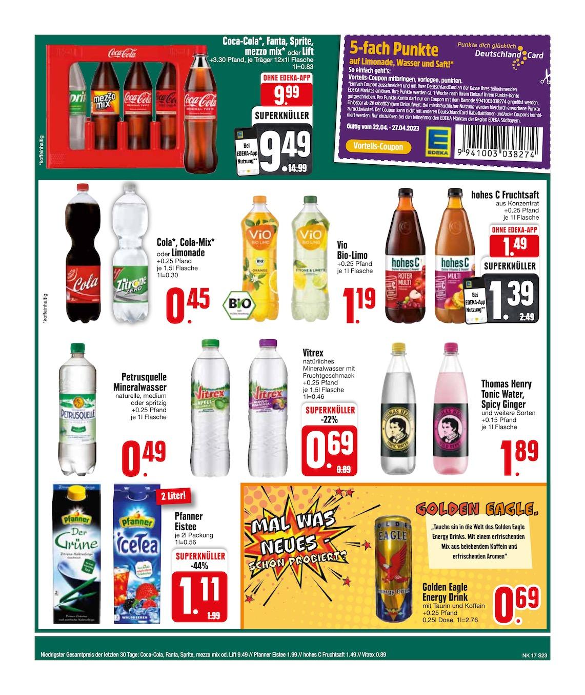 Edeka Prospekt ab Montag - Bayern Süd Seite 23