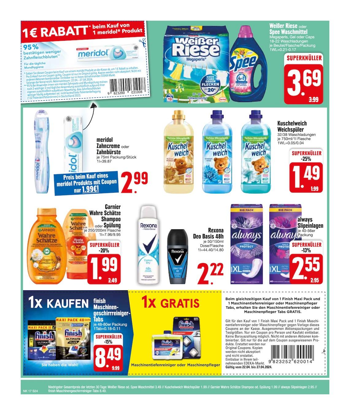 Edeka Prospekt ab Montag - Bayern Süd Seite 24