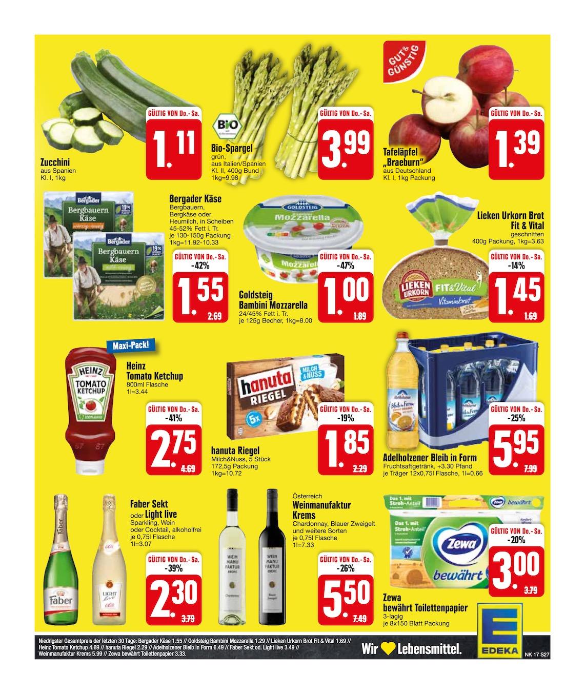 Edeka Prospekt ab Montag - Bayern Süd Seite 27