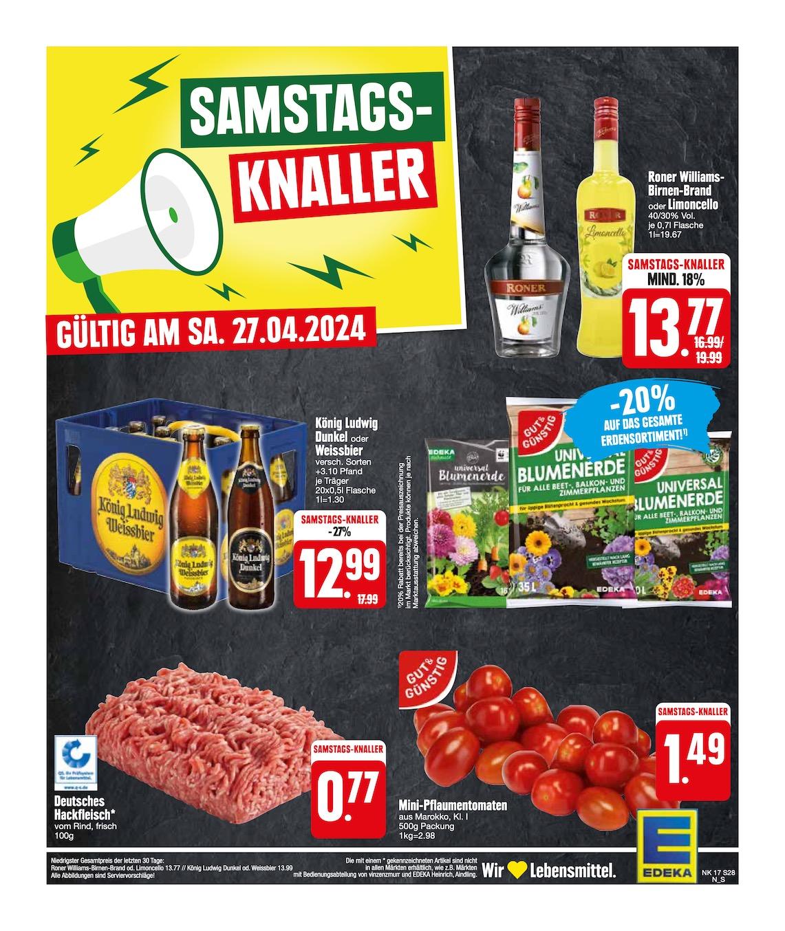 Edeka Prospekt ab Montag - Bayern Süd Seite 28