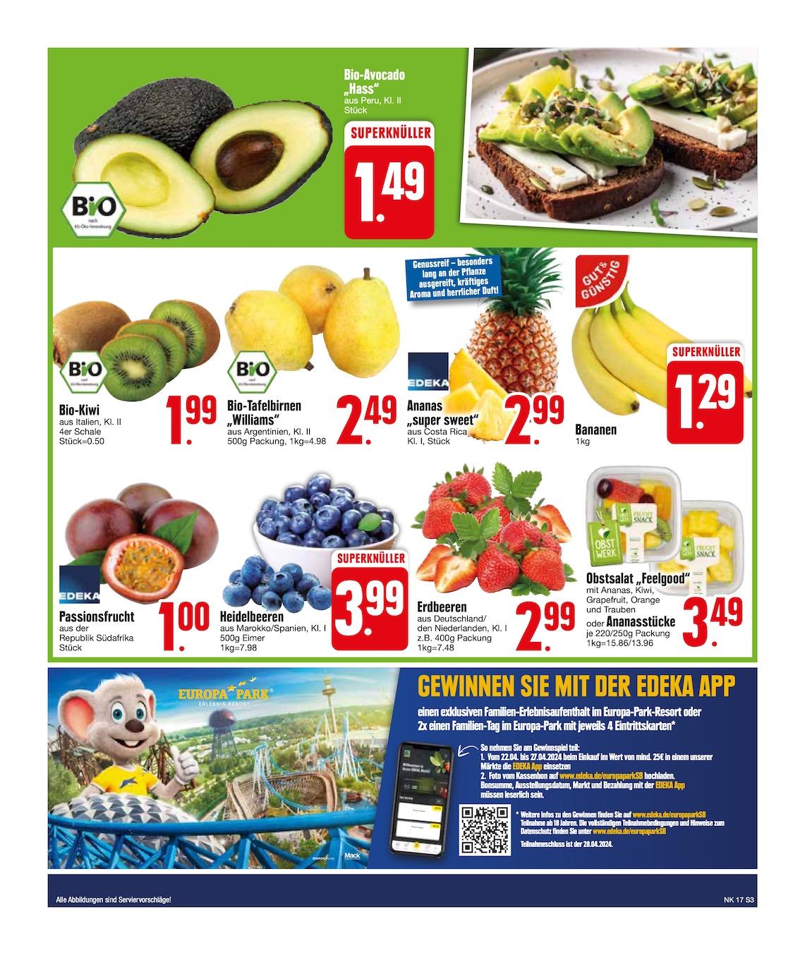 Edeka Prospekt ab Montag - Bayern Süd Seite 3