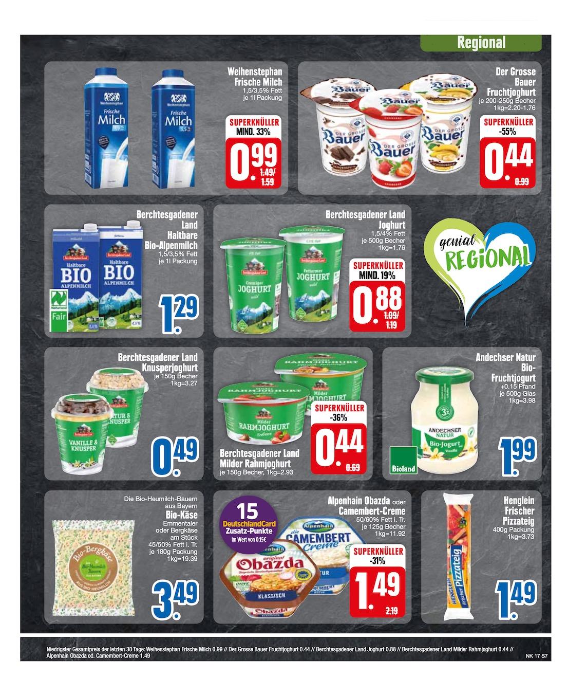 Edeka Prospekt ab Montag - Bayern Süd Seite 7