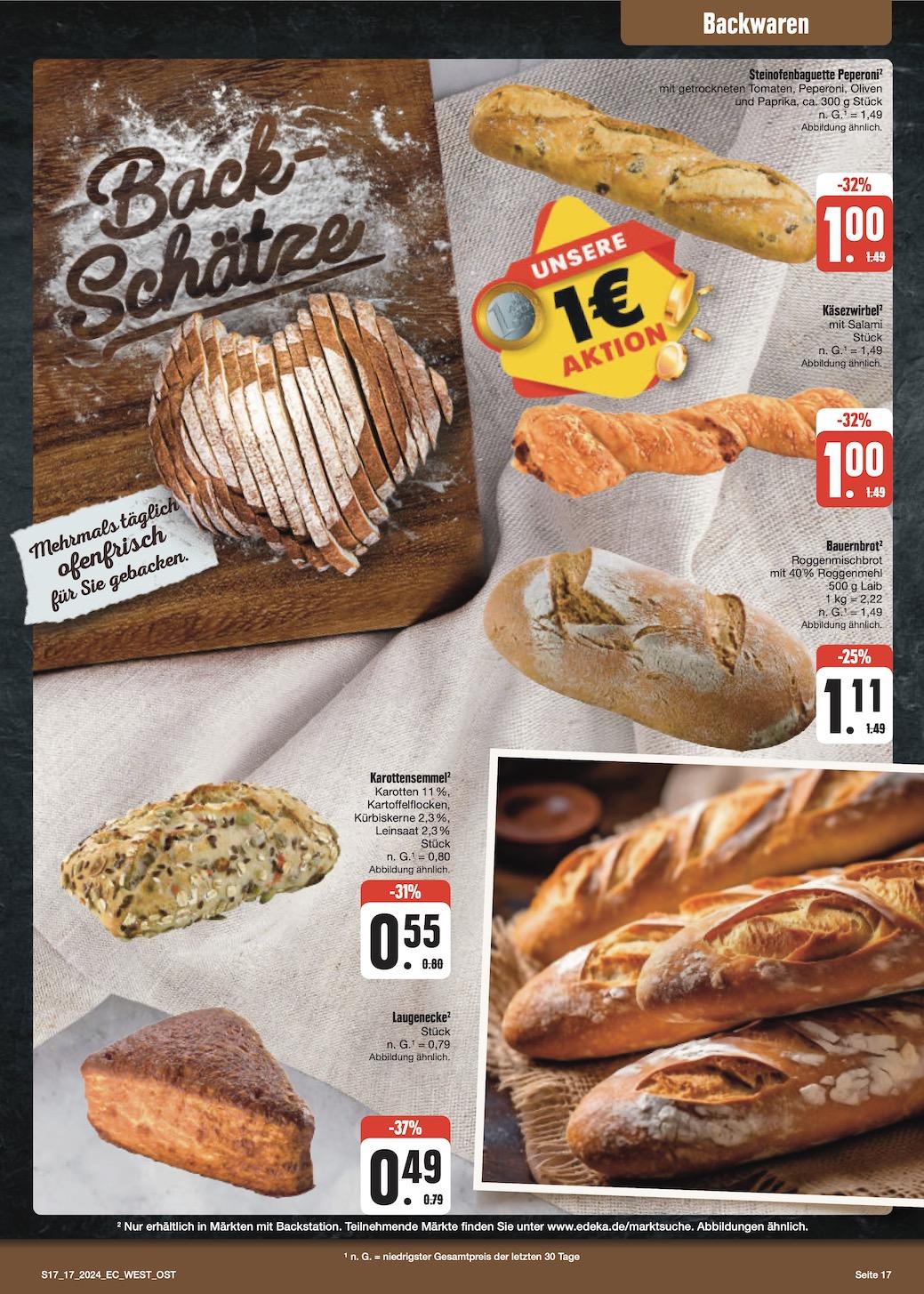 Edeka Prospekt ab Montag - Bayern Nord Seite 19