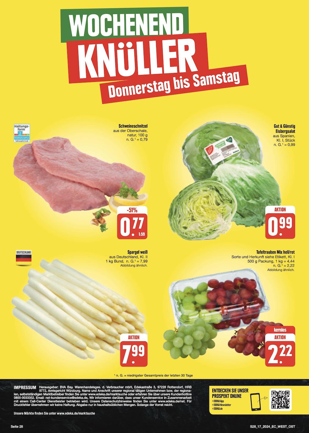 Edeka Prospekt ab Montag - Bayern Nord Seite 30