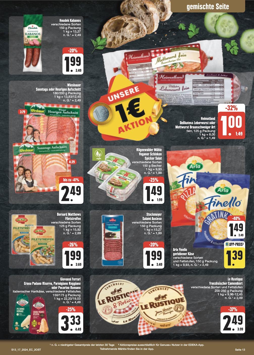 Edeka Prospekt ab Montag - Sachsen Seite 15