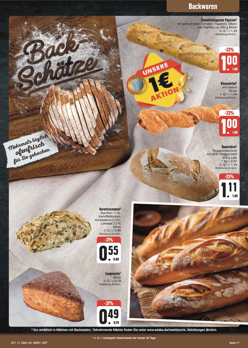 Edeka Prospekt ab Montag - Sachsen Seite 19