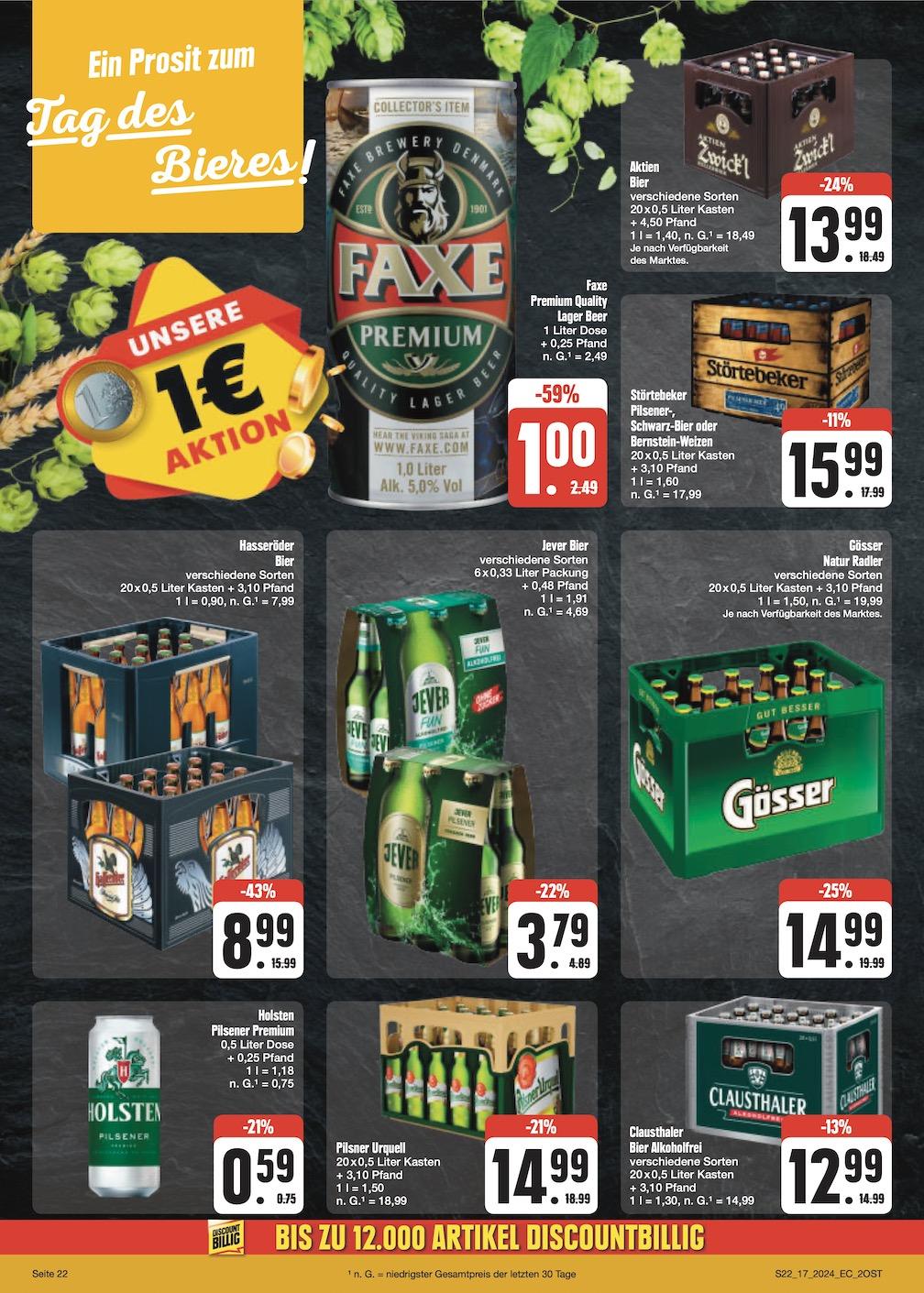 Edeka Prospekt ab Montag - Sachsen Seite 24
