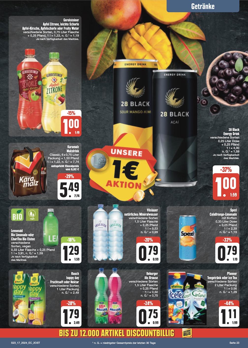 Edeka Prospekt ab Montag - Sachsen Seite 25