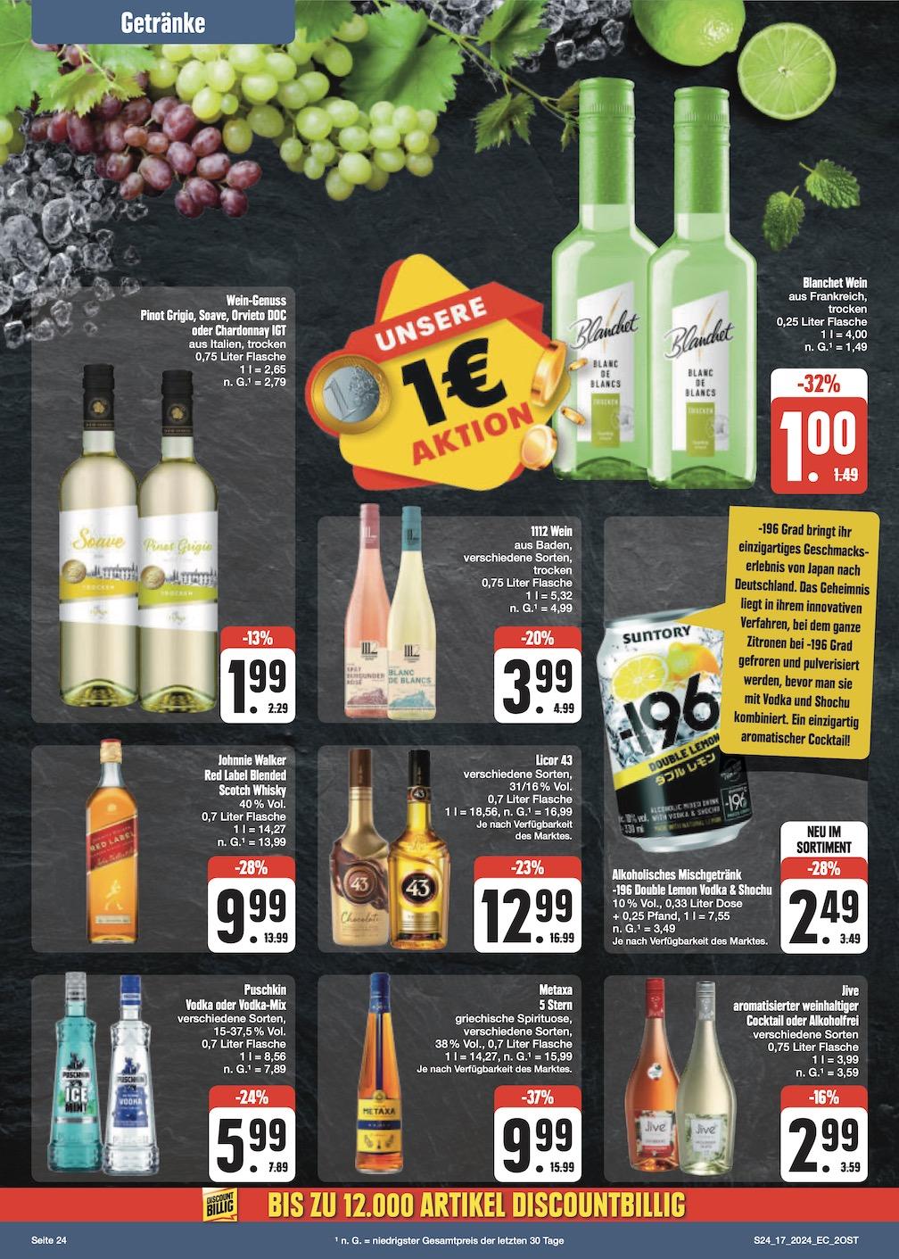 Edeka Prospekt ab Montag - Sachsen Seite 26
