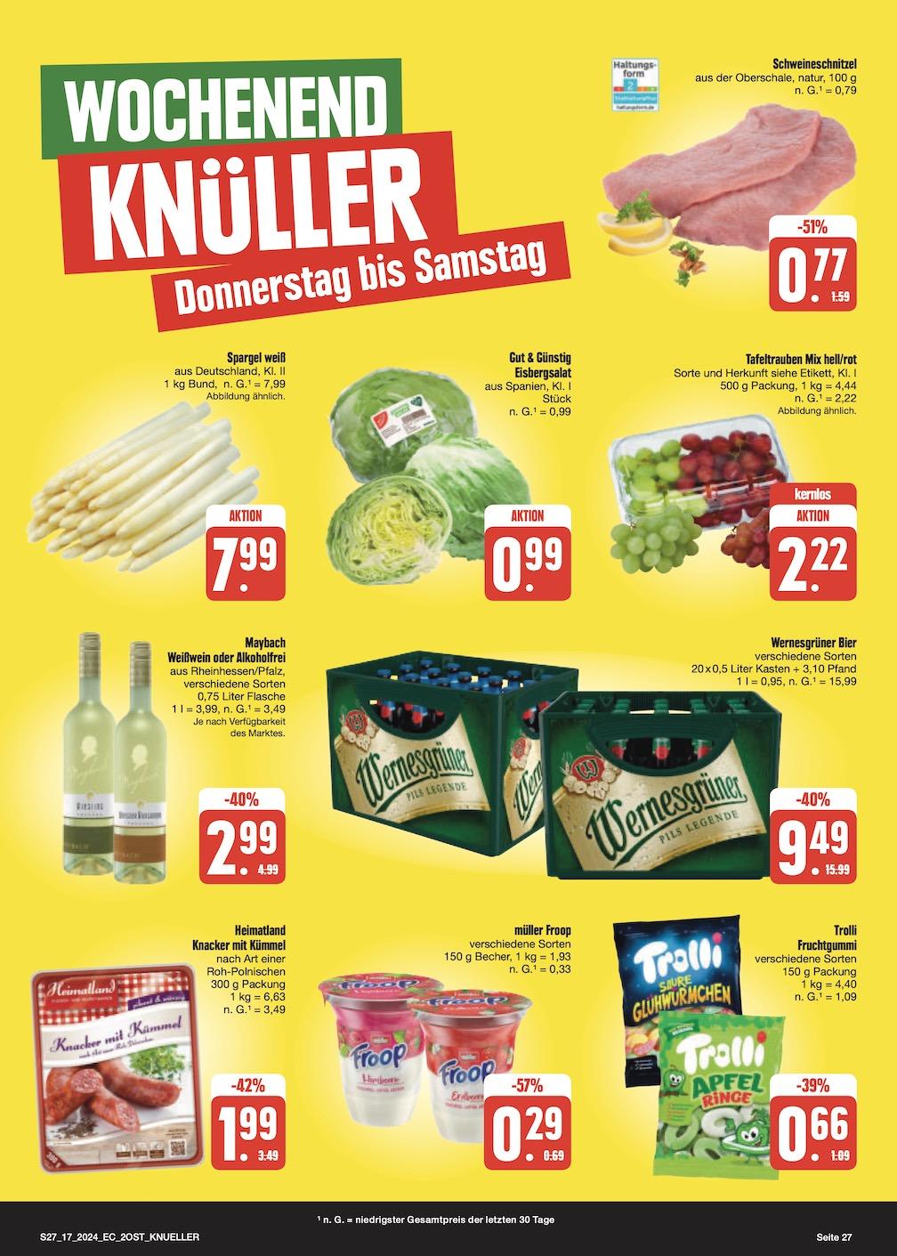Edeka Prospekt ab Montag - Sachsen Seite 29