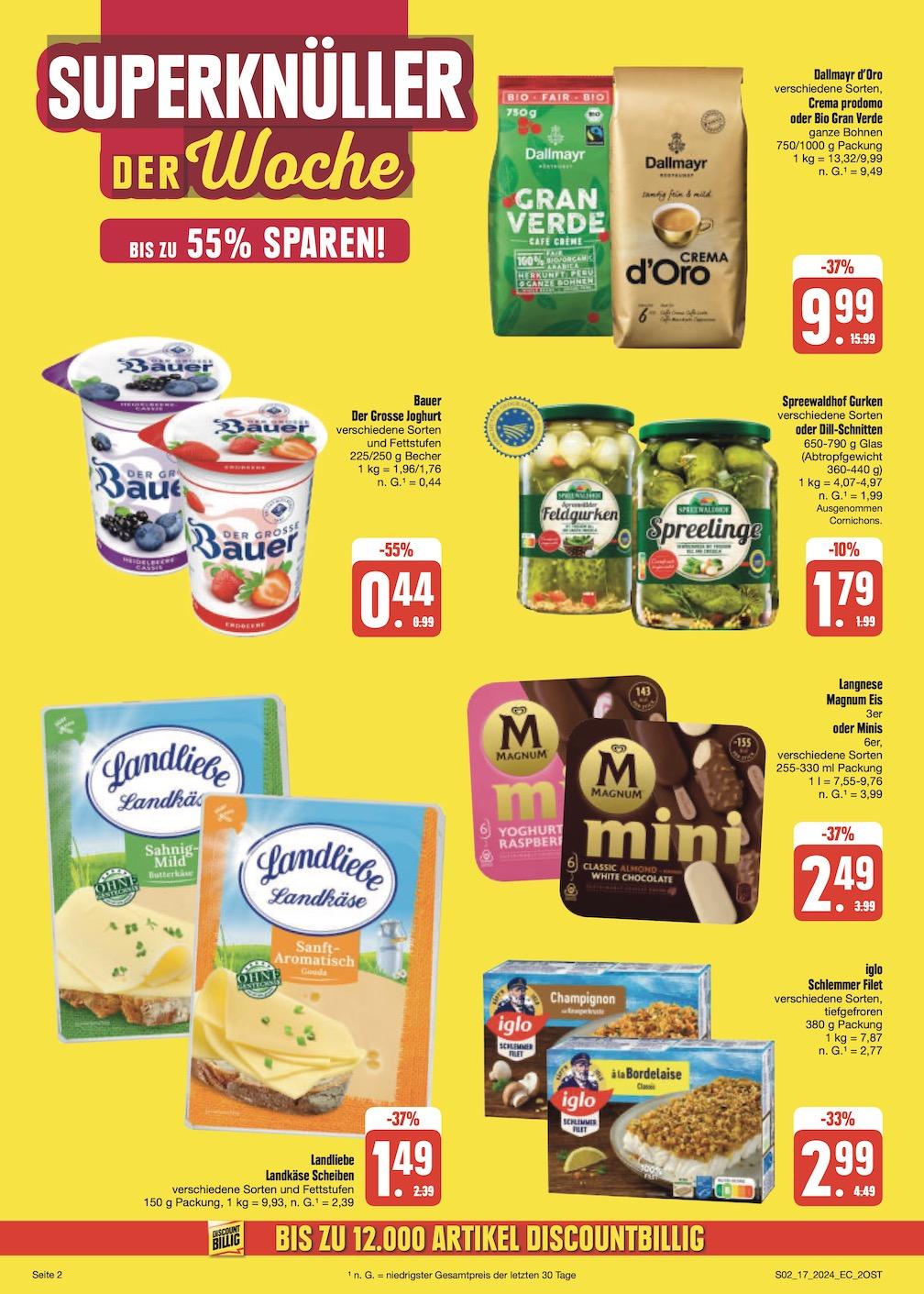 Edeka Prospekt ab Montag - Sachsen Seite 4