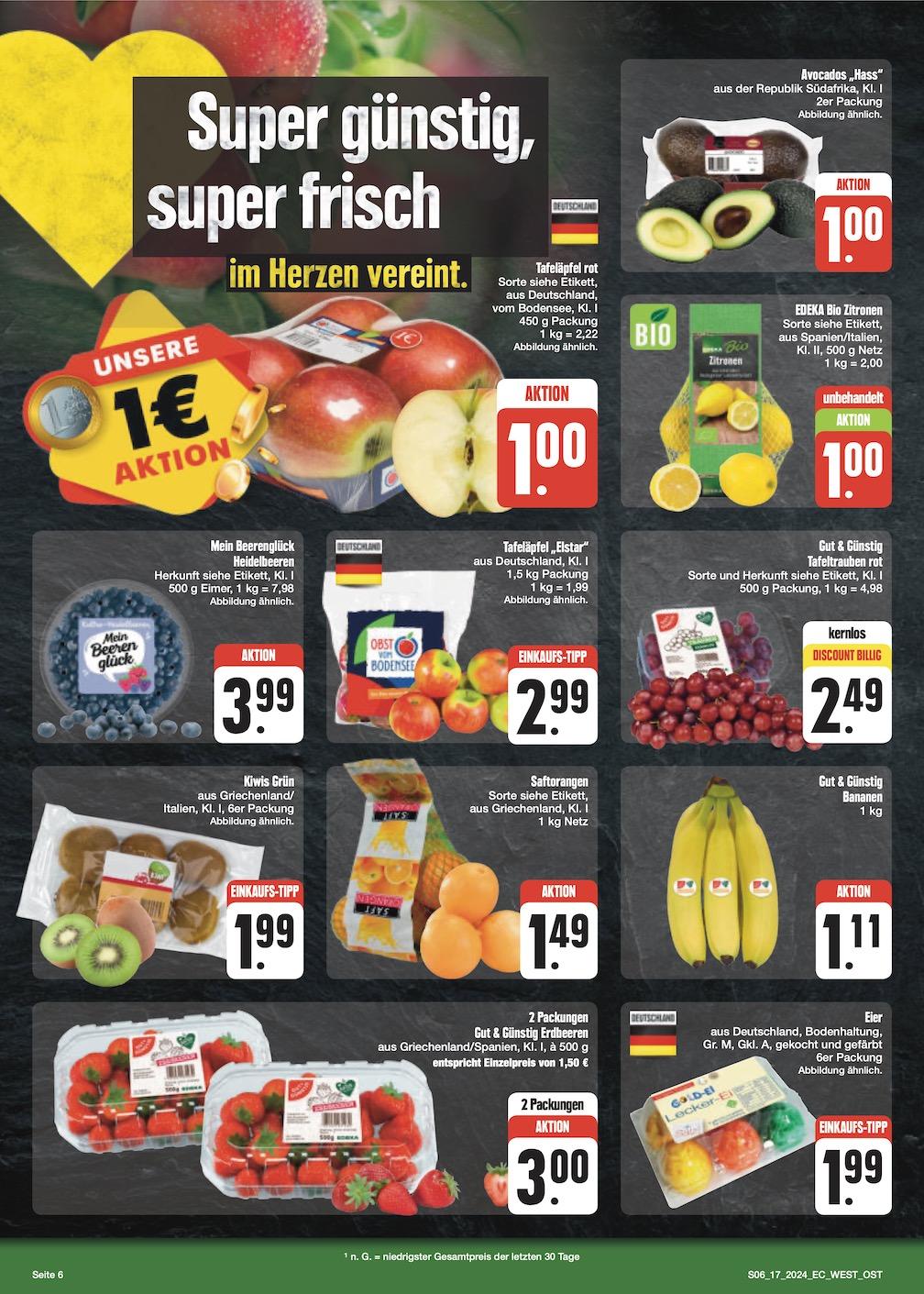 Edeka Prospekt ab Montag - Sachsen Seite 8