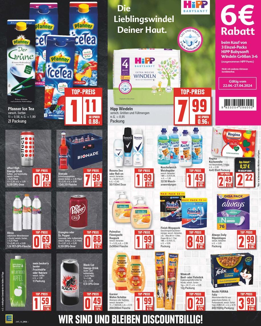 Edeka Prospekt ab Montag - Berlin Seite 14