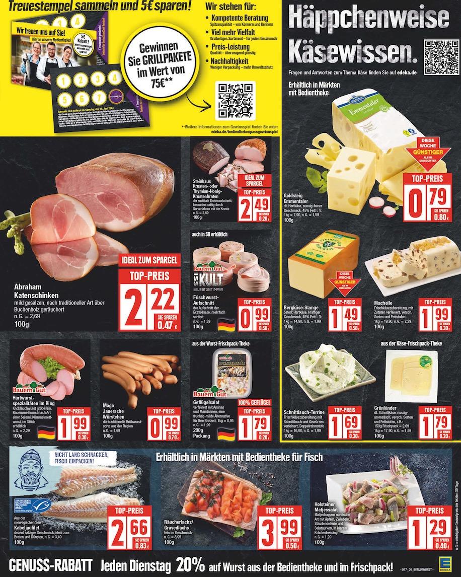 Edeka Prospekt ab Montag - Berlin Seite 5