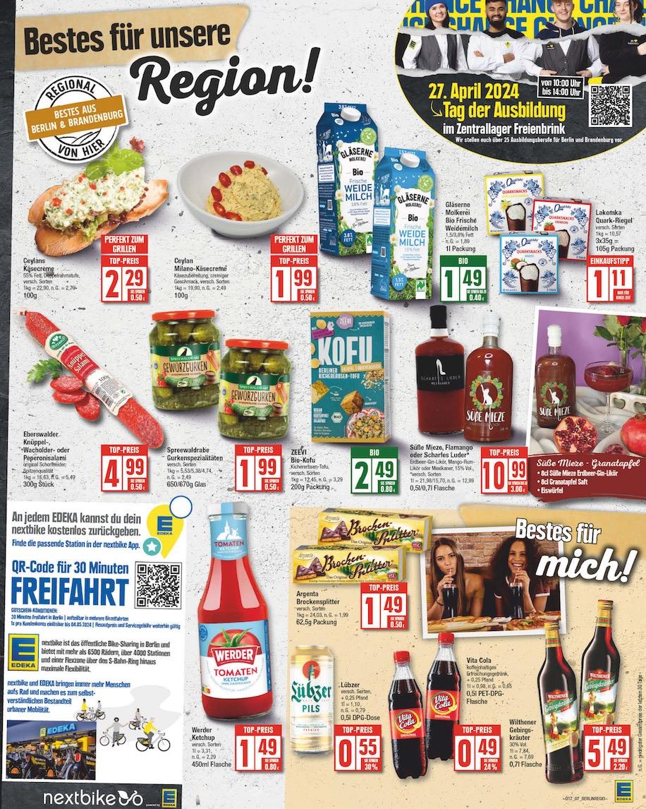 Edeka Prospekt ab Montag - Berlin Seite 7