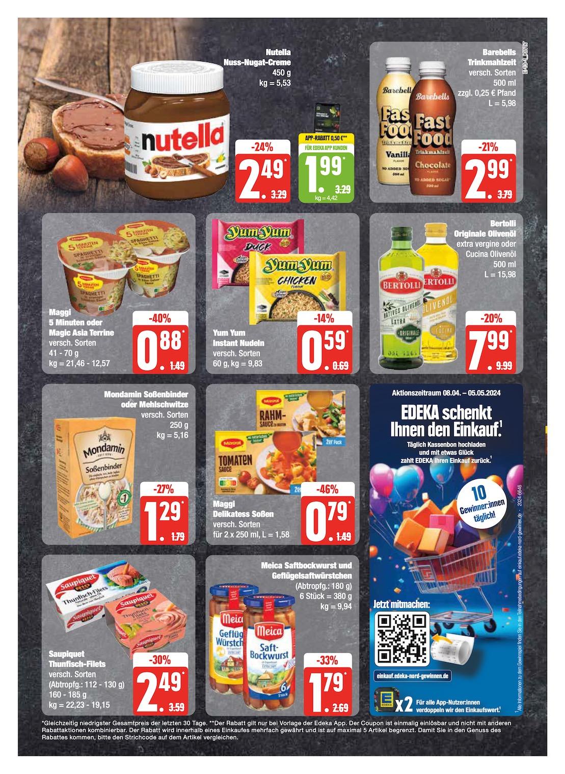 Edeka Prospekt ab Montag - Schleswig - Holstein Seite 13