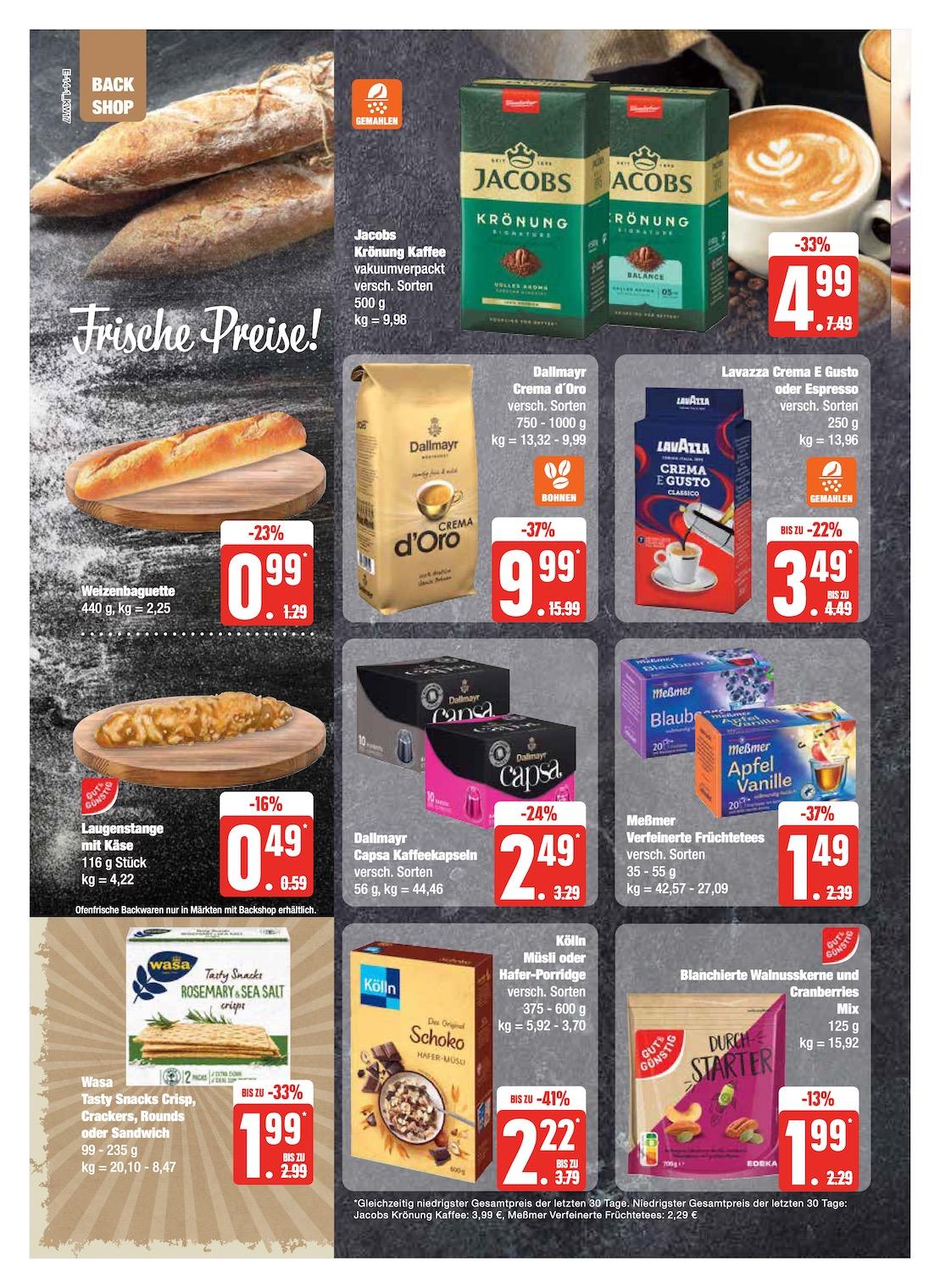 Edeka Prospekt ab Montag - Schleswig - Holstein Seite 14