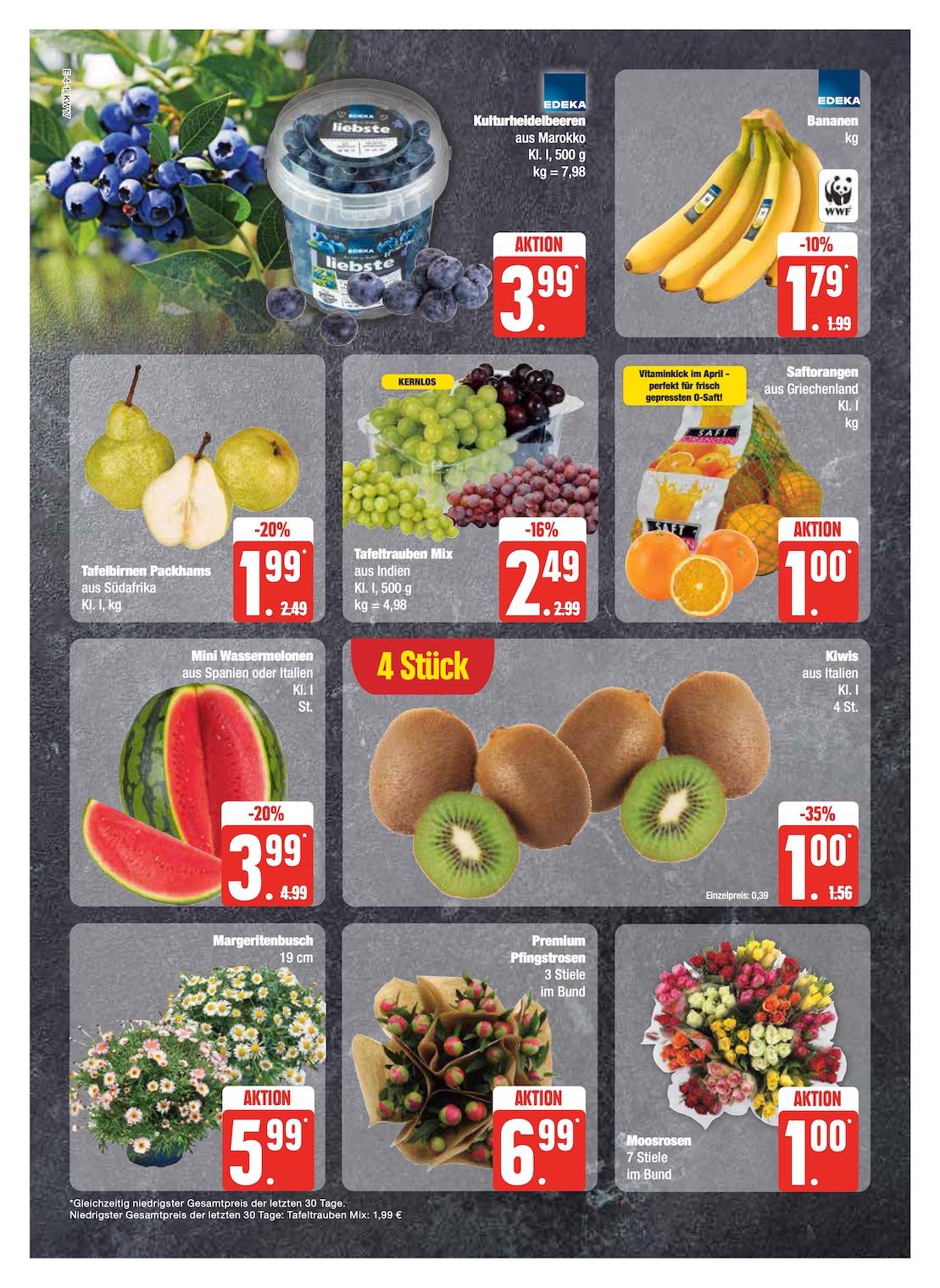 Edeka Prospekt ab Montag - Schleswig - Holstein Seite 4