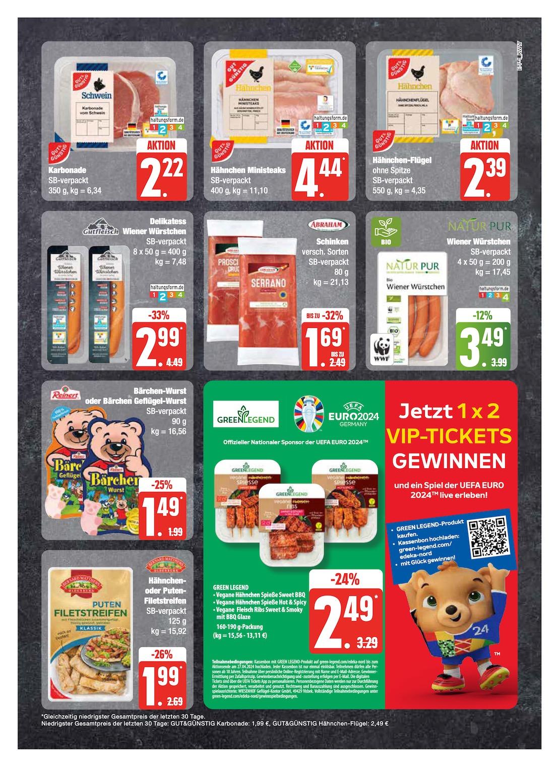 Edeka Prospekt ab Montag - Schleswig - Holstein Seite 7