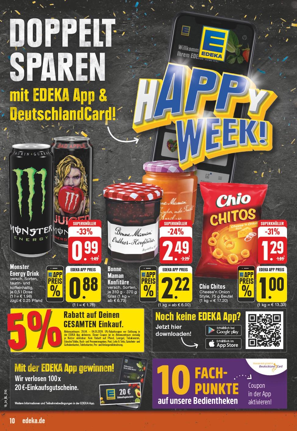 Edeka Prospekt ab Montag - Nordrhein - Westfalen Seite 10