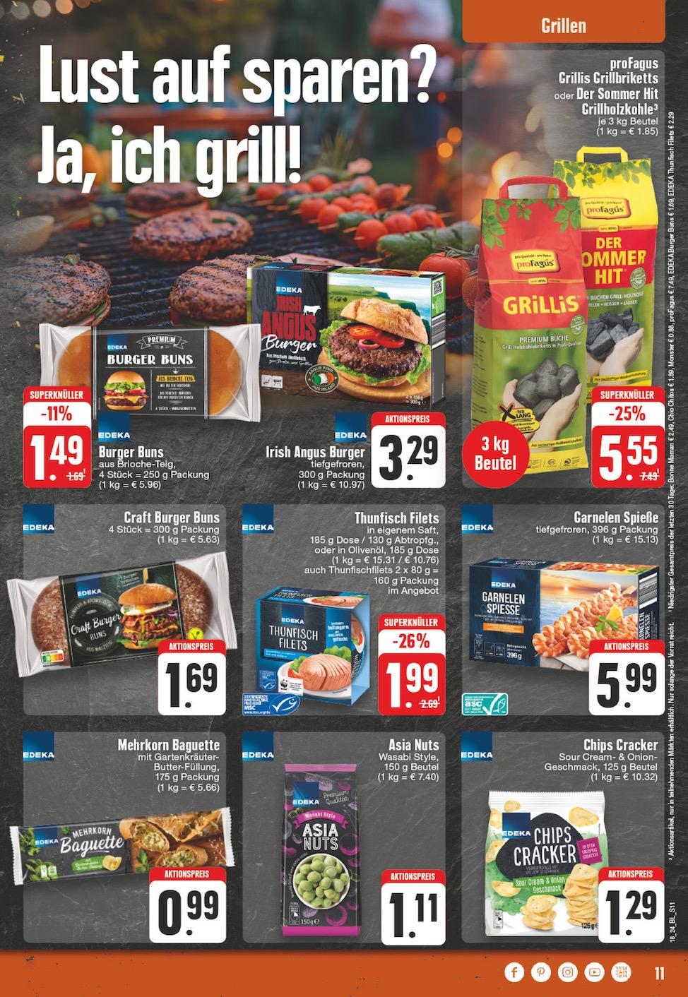 Edeka Prospekt ab Montag - Nordrhein - Westfalen Seite 11