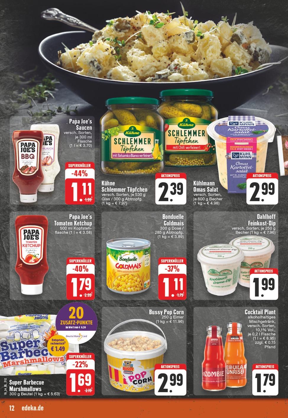 Edeka Prospekt ab Montag - Nordrhein - Westfalen Seite 12