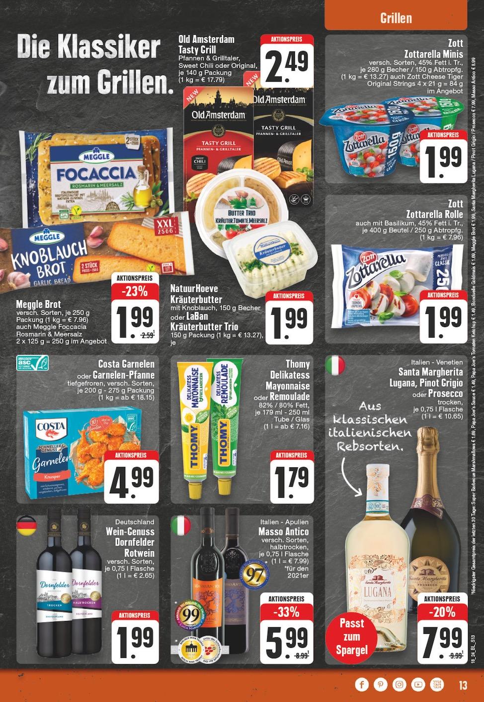 Edeka Prospekt ab Montag - Nordrhein - Westfalen Seite 13