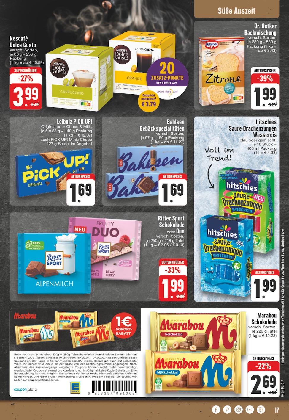 Edeka Prospekt ab Montag - Nordrhein - Westfalen Seite 17