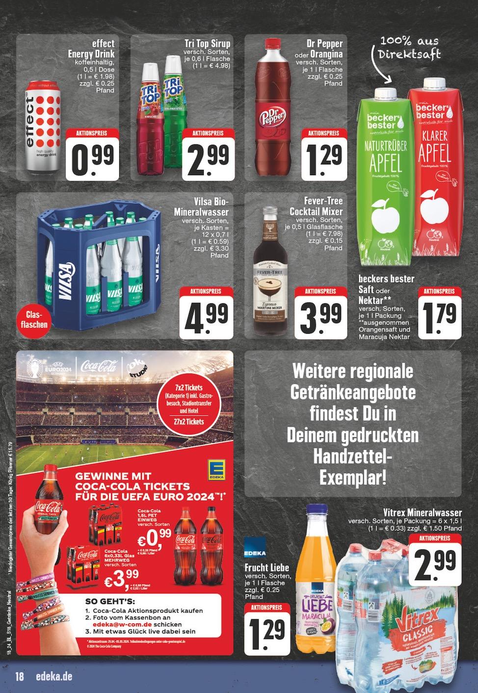 Edeka Prospekt ab Montag - Nordrhein - Westfalen Seite 18