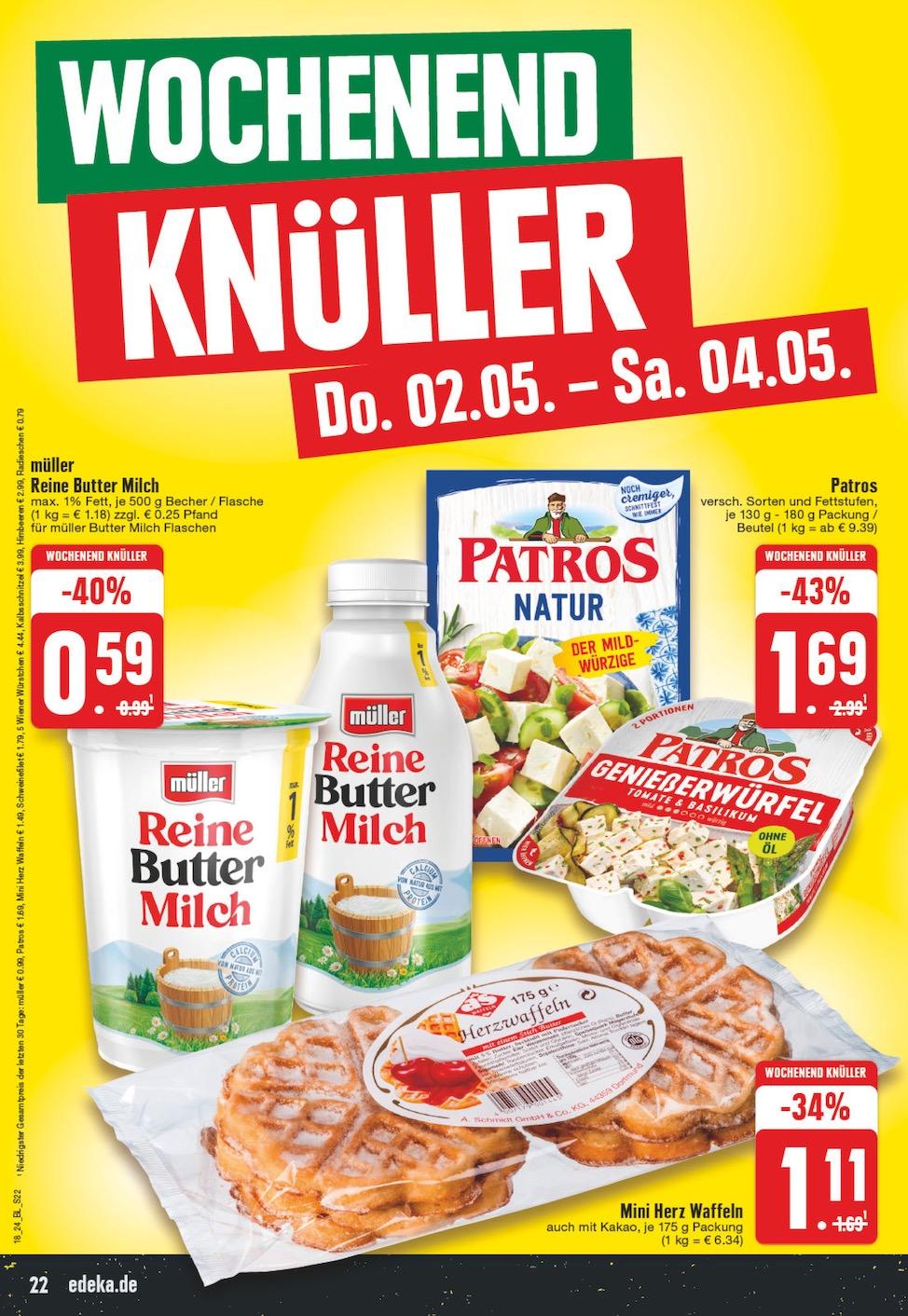 Edeka Prospekt ab Montag - Nordrhein - Westfalen Seite 22
